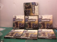 Jurassic World Valentines 7-26 Cards Kids School Party Exchange New