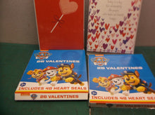Paw Patrol Valentines 2-26 + 10 Cards Kids School Party Exchange New