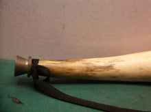 Antique Natural Real Horn Bugle 17" Hunting Tool Resonating sound