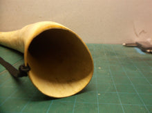 Antique Natural Real Horn Bugle 17" Hunting Tool Resonating sound