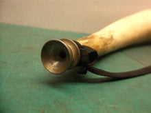 Antique Natural Real Horn Bugle 17" Hunting Tool Resonating sound