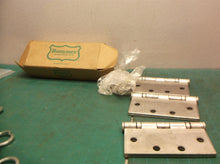 Set of 3 Bommer Ball Bearing; 5 Knuckle; 4.5" x 4.5";hinges