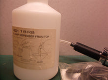 B-8221 Counter-Mounted Manual Top-Fill Soap Dispenser 4" Polished, 20-fl. oz.