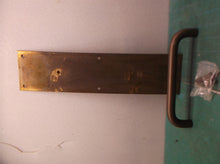 Rockwood 107x70c Pull Plate . W/Handle Aged bronze color