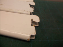 3 Twin Slot Shelf Bracket - White 12" Over All Length