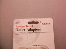 Misc RadioShack Foreign Travel Outlet Adapters ABCD - Does Not Convert Voltage