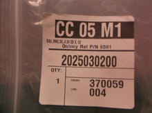 (3) Quincy 2025030200 Piston, Ring, Oil (OEM) PN 6591