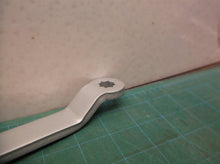 Extra duty door closer arm with oval stop