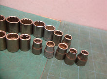 19 pcs craftsman 12 point sockets
