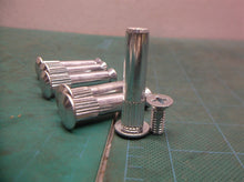 (6) THRU-BOLT / SEX BOLTS, 1/4-20, DOOR CLOSERS KIT 1-5/8" x 3/8" Post
