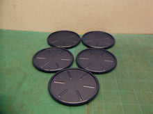 Tupperware 5 Coffee Mug replacement 3" Lids Coasters 2479A blue