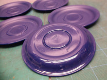 (5) 3314a-1 Tupperware small saucer blue