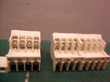 3 terminal blocks with risers & clips
