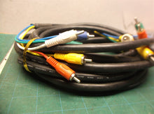 Lot of 3 5 Channel Heavy Duty RCA Cables