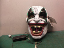 Light Up Clown Halloween Mask Tested Working