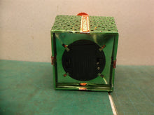 Led Lighted Christmas Box Iron Decorative Box for Holiday Scene Layout