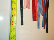 (11) Assorted Styles Of Adjustable Pet Collars 12" - 18"