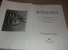 "Brisingr" (Inheritance, Book 3) By Christopher Paolini