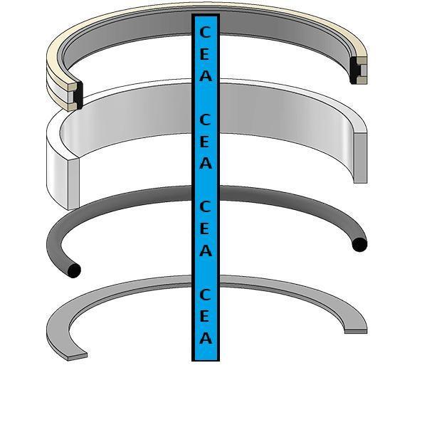 RE16208 Steering Cylinder Seal Kit Fits John Deere 640D 648D