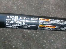 310896001 Male Electric Connecting Off a Ryobi RY40022 String Trimmer / Edger