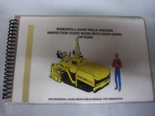 All Year Ingersoll-Rand Walk Around Inspection Guide Book With Drop Down Options