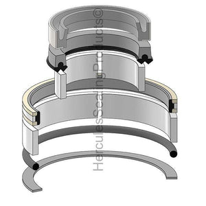 AK4370 Steering Cylinder Seal Kit Fits Komatsu 830