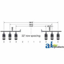 STR6600C 6 Row Complete Kit Fits John Deere: 612, 612C, 616C, 618C