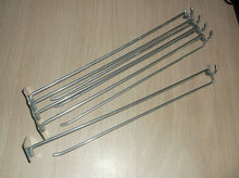 8080314 14" X .225 All Wire Scan Peg Board Hooks Lot Of 10