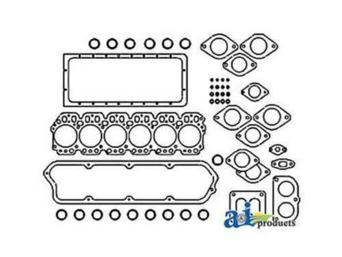 OGS504 Gasket Set, Overhaul with Seals Fits Case-IH W24 W26B W36 1450 224B 880C
