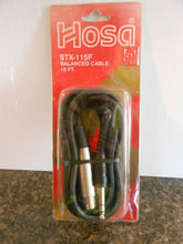 Hosa STX-115F 15' Balanced 3 Pin XLR Female to Stereo 1/4" Male Audio