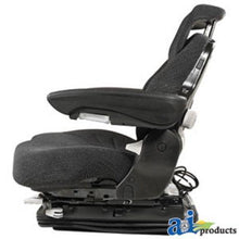 MSG95741GRC Grammer Seat Assembly, Charcoal Matrix Cloth, Black Vinyl Armrests