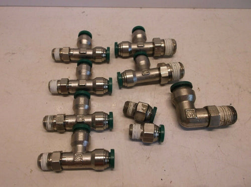 (9) PrestoLok Misc Fittings - Mostly 1/4
