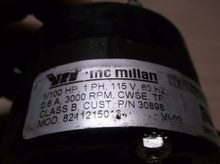 8211215016 McMillan Fan Motor Group 30898 115V 60Hz 0.6A 3000RPM 1/100HP