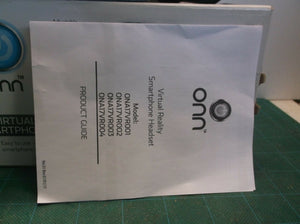ONN ONA17VR001 Virtual Reality Smartphone Headset White DG2