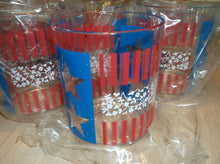 Avon Star Spangled Serve Ware Glasses Set Of 4