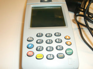 Verifone Nurit 8000S Credit Card Scanner Power Tested
