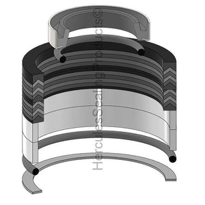 RE19220 LoaderBoom Lift Cylinder Seal Kit Fits John Deere 400 401A