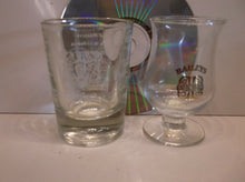 Bailey's Shot Glass & Barclay's Measuring Shot Glass