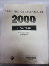 2000 Chevy Cavalier/sunfire J-Platform Service Manual