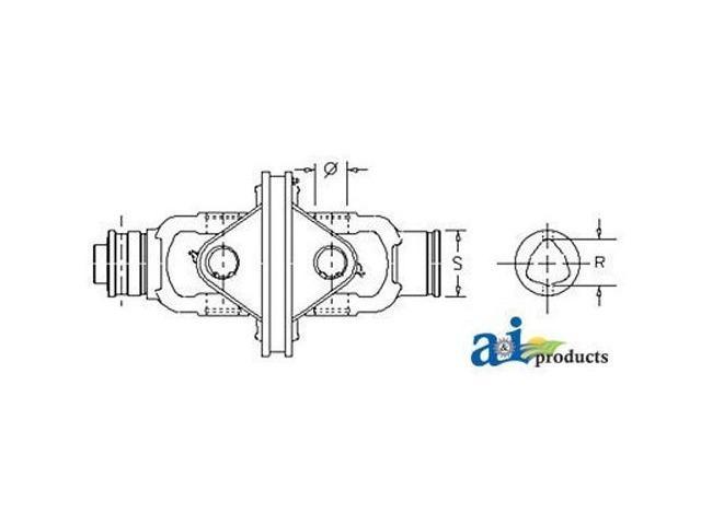 BP7G56050R07 Complete CV Joint, INNER Tube, 650 CV Series, Size 6, 1 3/8