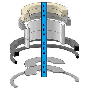 FIG3400 Adjuster Cylinder Seal Kit Fit Caterpillar D6C-D6E 215 215B 225-225D 227