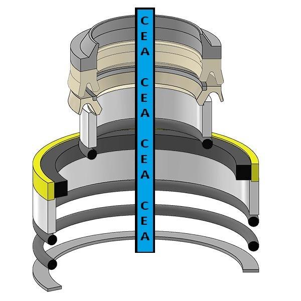 2315021 Backhoe Bucket Cylinder Seal Kit Fits Cat Caterpillar 430D