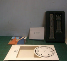 42mm Top4cus Genuine Leather Retro Gray Watch Band (Band Only)