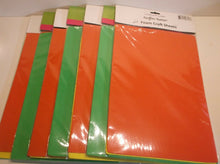 731015086436 (7) Krafters Korner 3 Pack Foam Craft Sheets - Red, Yellow, Green