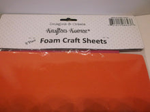 731015086436 (7) Krafters Korner 3 Pack Foam Craft Sheets - Red, Yellow, Green