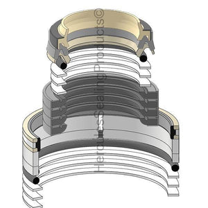206-63-K1980K Boom Cylinder Seal Kit Fits Komatsu PC290LC-6