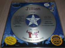 Kid Hip Personalized CD W/9 Educational Songs With Child's Name "Jillian"