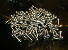(100) #4 1/2" Long Stainless Steel Pan Head 18-8 Screws