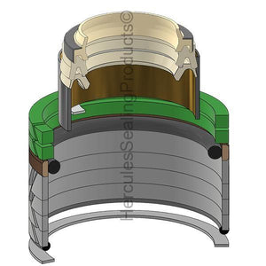 AH173451 Bucket Cylinder Seal Kit Fits John Deere 200C 225C LC 200CLC 225CLC