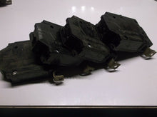 (4) GE Type THQB Circuit Breaker 20 A 1 Pole With Extra Plate on Back